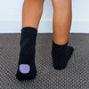 dot on a sock - Black Quarter Crew Socks - KR06 - 10