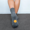 dot on a sock - Grey Quarter Crew Socks - KR29 - 10